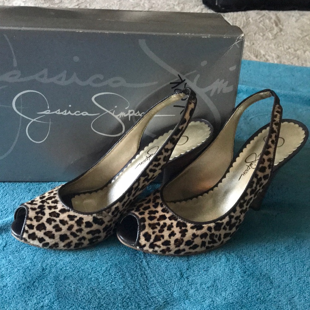 Jessica Simpson Leopard Pony